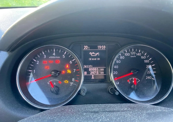 Nissan Qashqai cena 37000 przebieg: 89991, rok produkcji 2011 z Warszawa małe 172